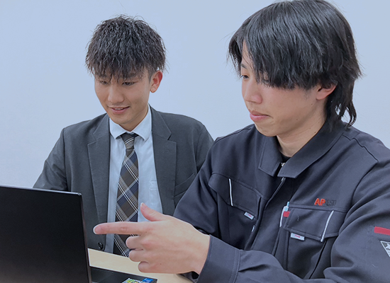 画像:Empiricist 2020年入社 静岡営業所